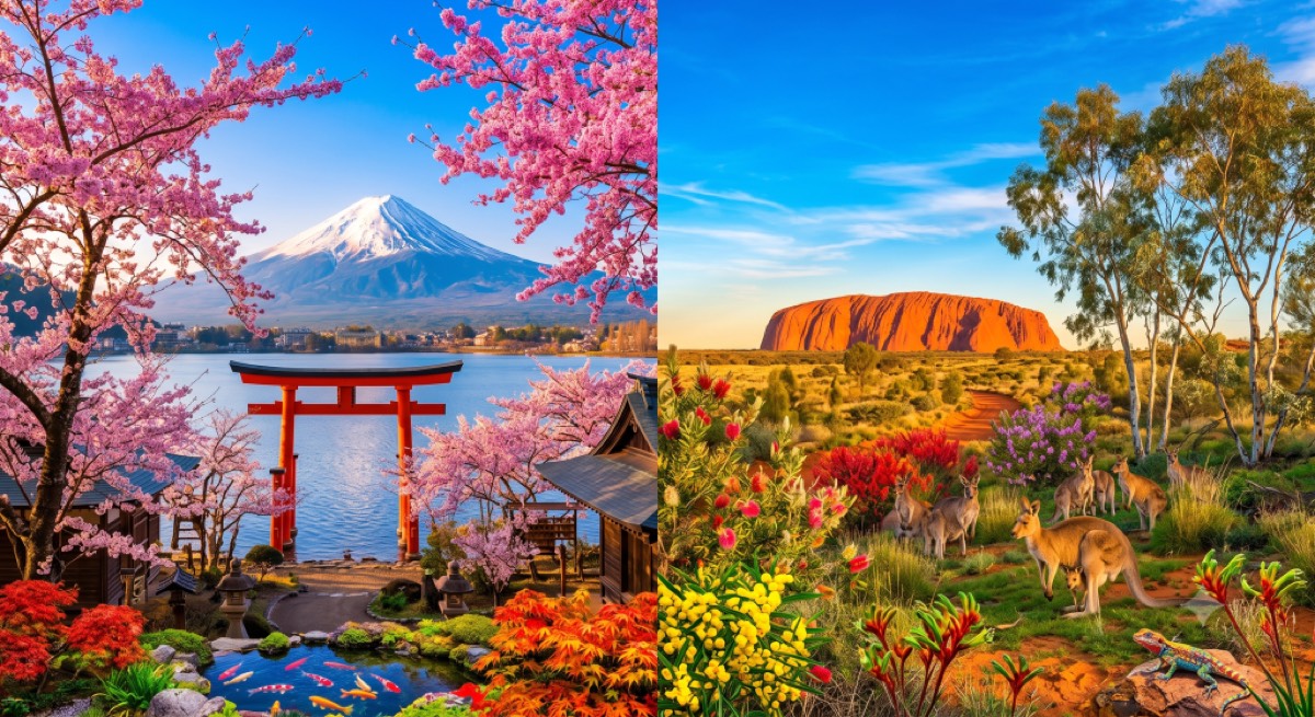 Equator Crossings: Japan & Australia